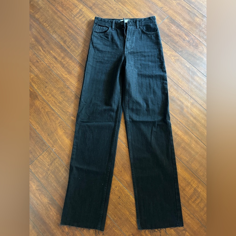 Zara embellished jeans